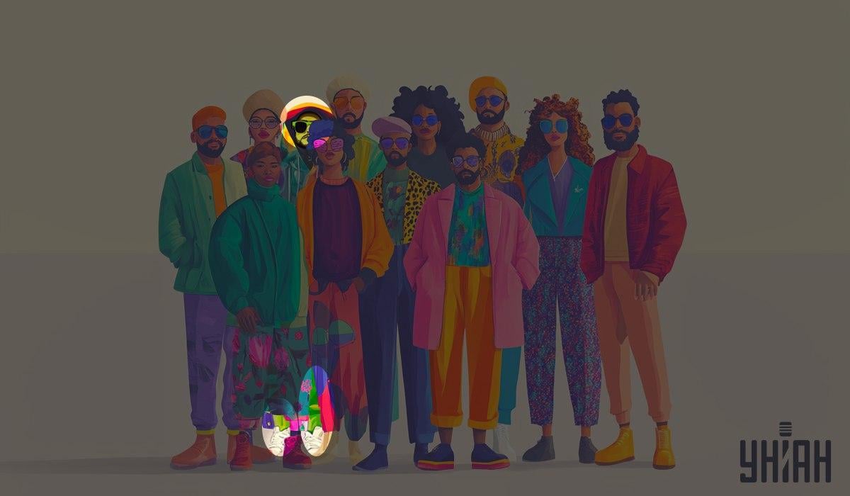 Ateivis buvo žalias žmogelis / koliažas Moje