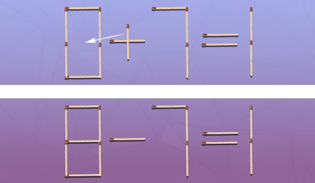 Turite perkelti vieną degtuką, kad lygybė būtų teisinga: greitas IQ testas Turite perkelti vieną degtuką, kad lygybė būtų teisinga: greitas IQ testas
