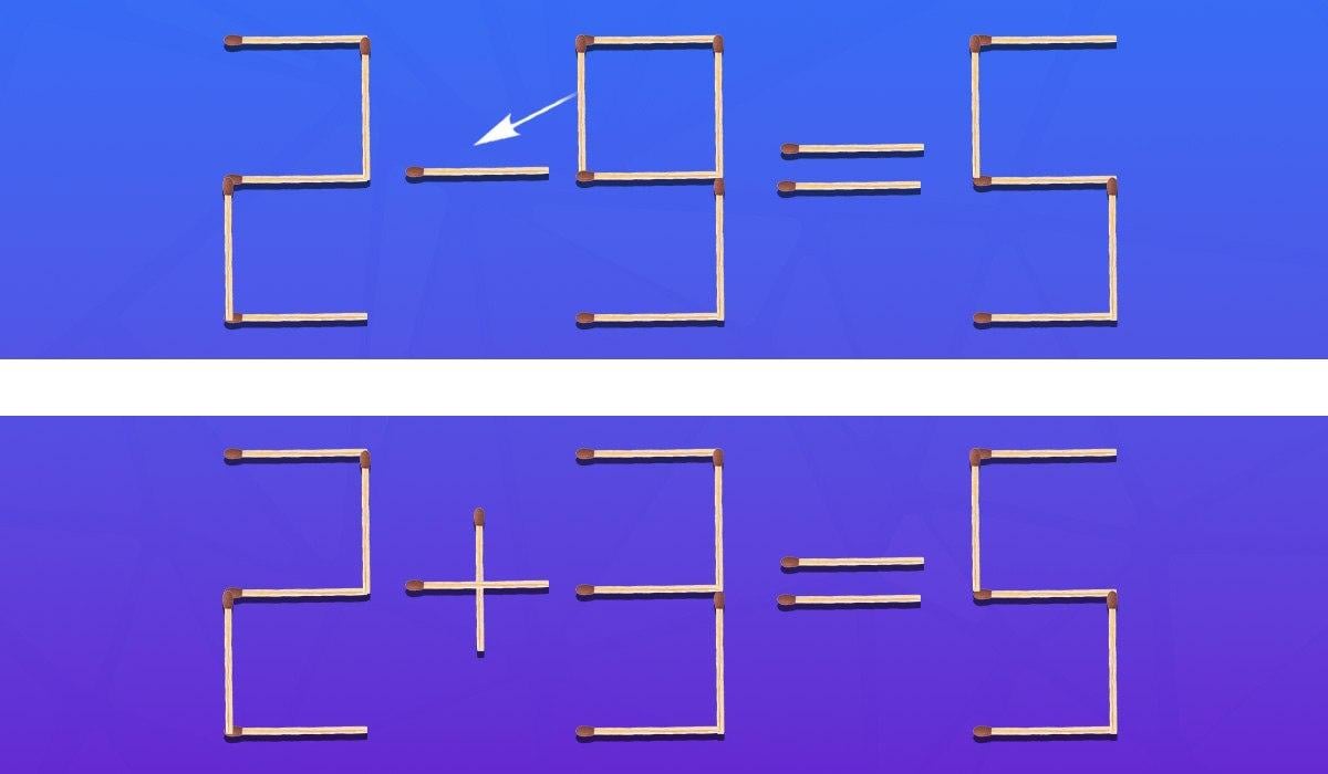 Kuris atitikmuo turi būti perkeltas, kad lygybė būtų tiesa: greitas IQ testas Kuris atitikmuo turi būti perkeltas, kad lygybė būtų tiesa: greitas IQ testas