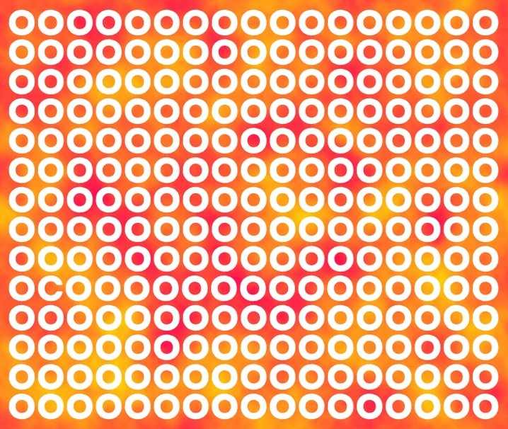 Optinė apgaulė tikriems genijams: raskite raidę „C“ per 5 sekundes Optinė apgaulė tikriems genijams: raskite raidę „C“ per 5 sekundes