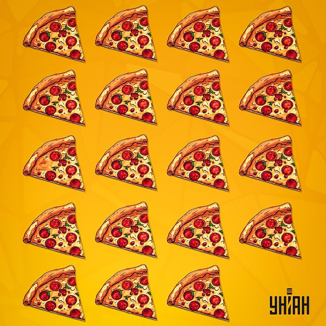 Super sudėtingas galvosūkis su pica iš Moje / Moje koliažas