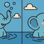 Genialumo testas: raskite 3 skirtumus vandenyje esančio dramblio paveiksle per 23 sekundes Genialumo testas: raskite 3 skirtumus vandenyje esančio dramblio paveiksle per