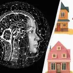 Greitas IQ testas: per 10 sekundžių surask gaidį tarp namų