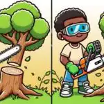 IQ testas: raskite 3 skirtumus medkirčio paveikslėlyje per 21 sekundę