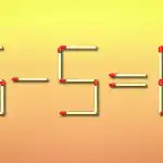 Per 10 sekundžių reikia perkelti tik vieną degtuką: intelekto testą