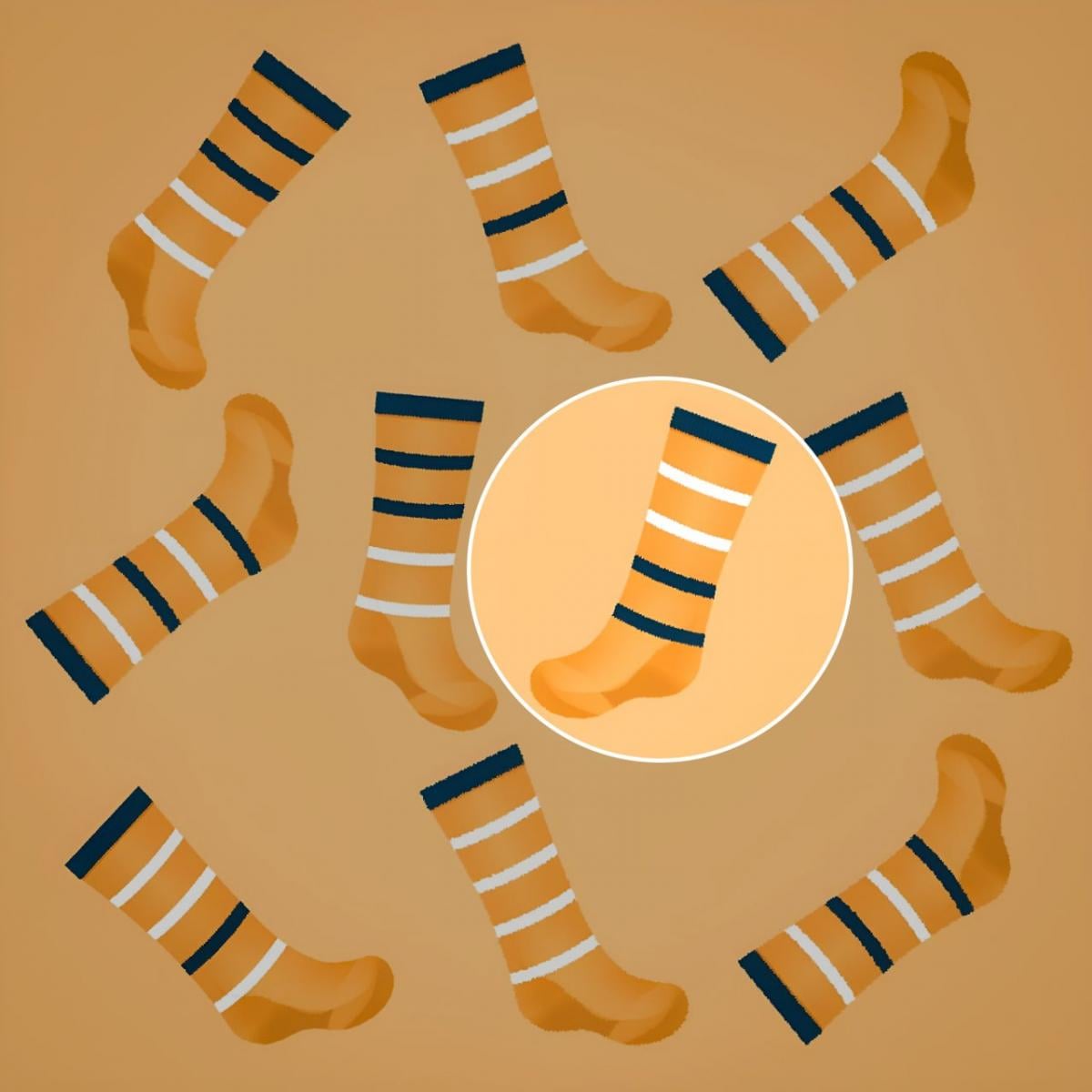 Kojinė buvo beveik galvosūkio / Moje koliažo centre