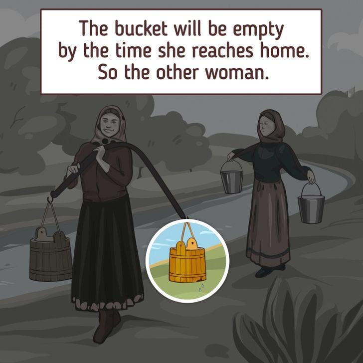 Priekyje teka moters kibiras / Jagranjosh nuotr