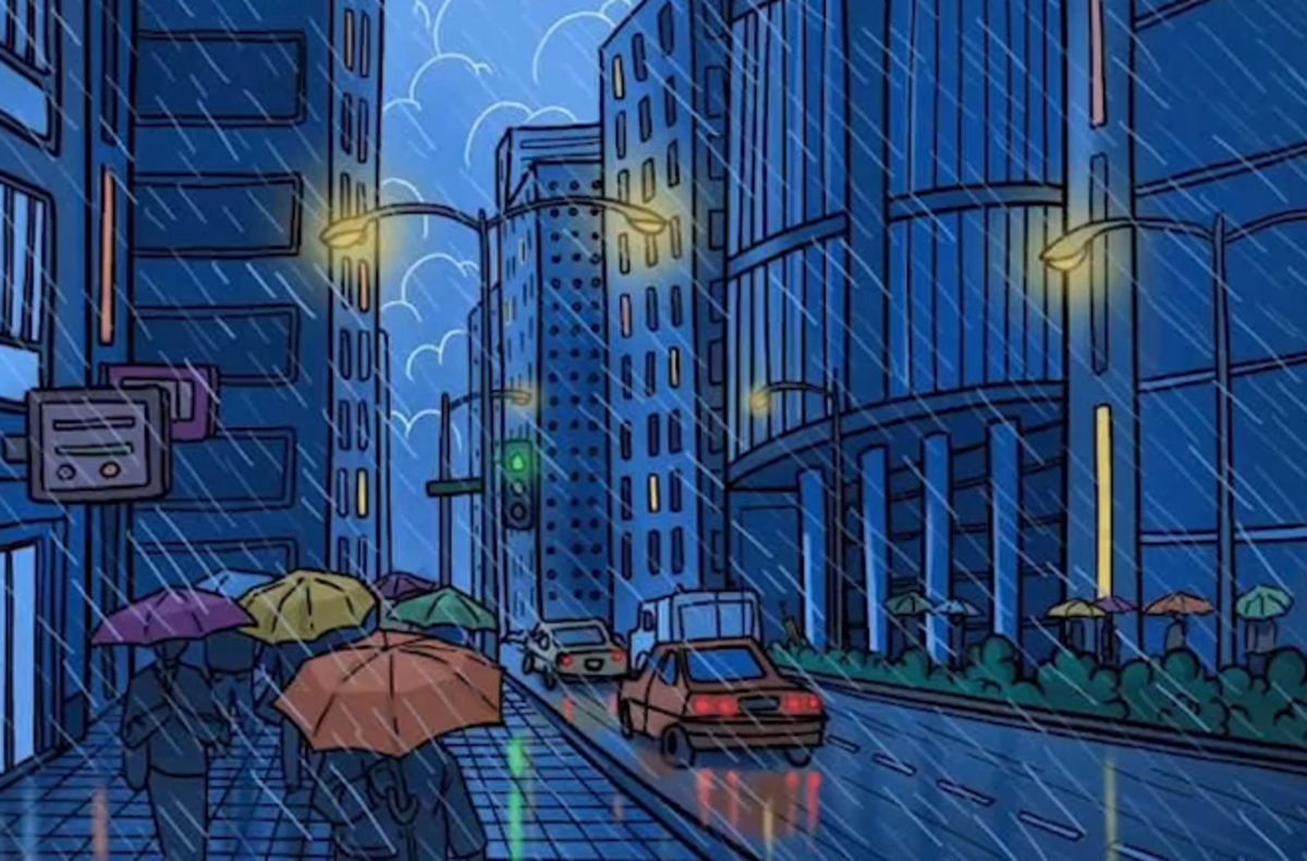 Pabandykite greitai rasti paslėptą skėtį / Bright Side modelį