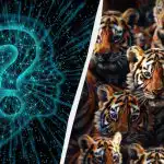 Turite rasti liūto jauniklį tarp išdidžių tigrų per 8 sekundes: sudėtinga dėlionė Turite rasti liūto jauniklį tarp išdidžių tigrų per 8 sekundes: